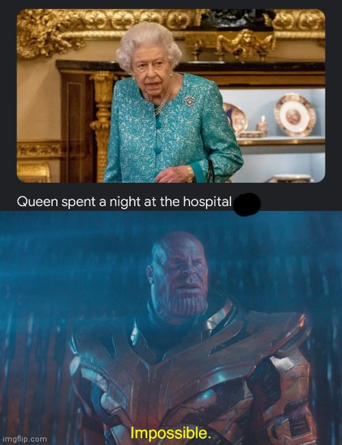 How is this possible? | image tagged in marvel,queen elizabeth | made w/ Imgflip meme maker