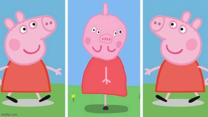 peppa pig | image tagged in memes,funny | made w/ Imgflip meme maker