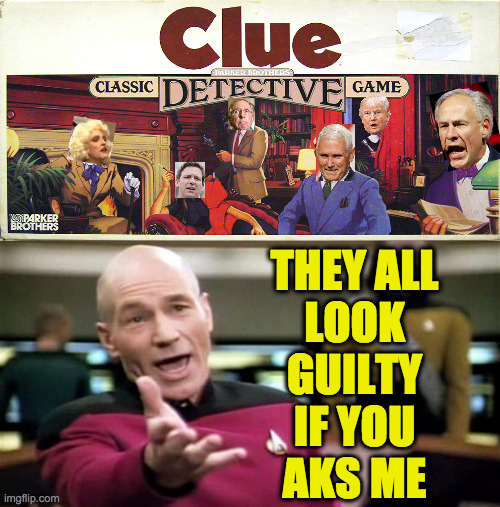 THEY ALL
LOOK
GUILTY
IF YOU
AKS ME | image tagged in startrek | made w/ Imgflip meme maker