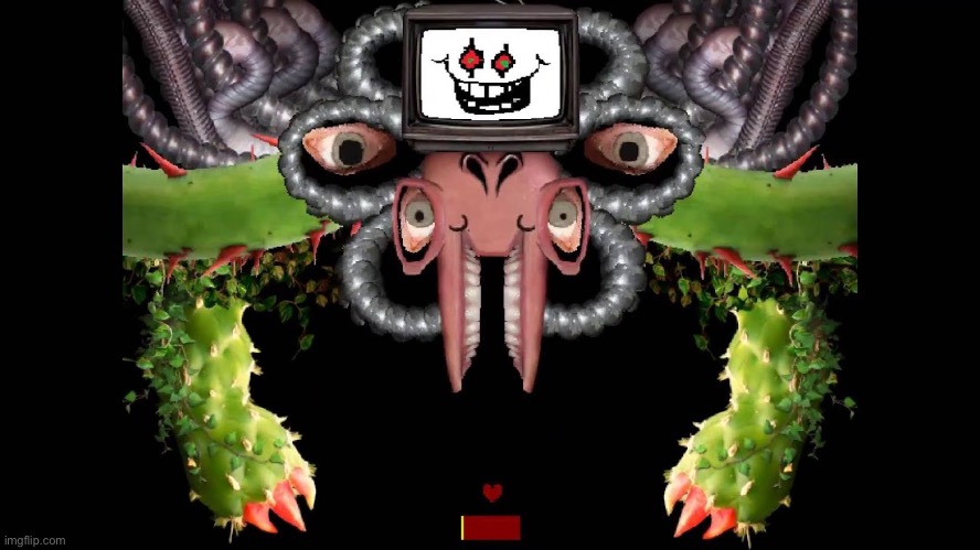 Omega Flowey Meme | image tagged in omega flowey meme | made w/ Imgflip meme maker