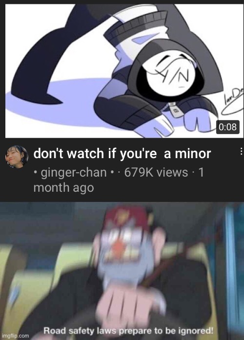 WHY IS THIS IN MY SUGGESTED | image tagged in road safety laws prepare to be ignored | made w/ Imgflip meme maker