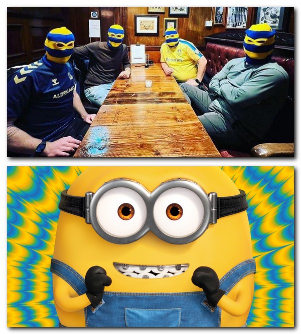 Brøndby Fans in Glasgow! Blank Meme Template