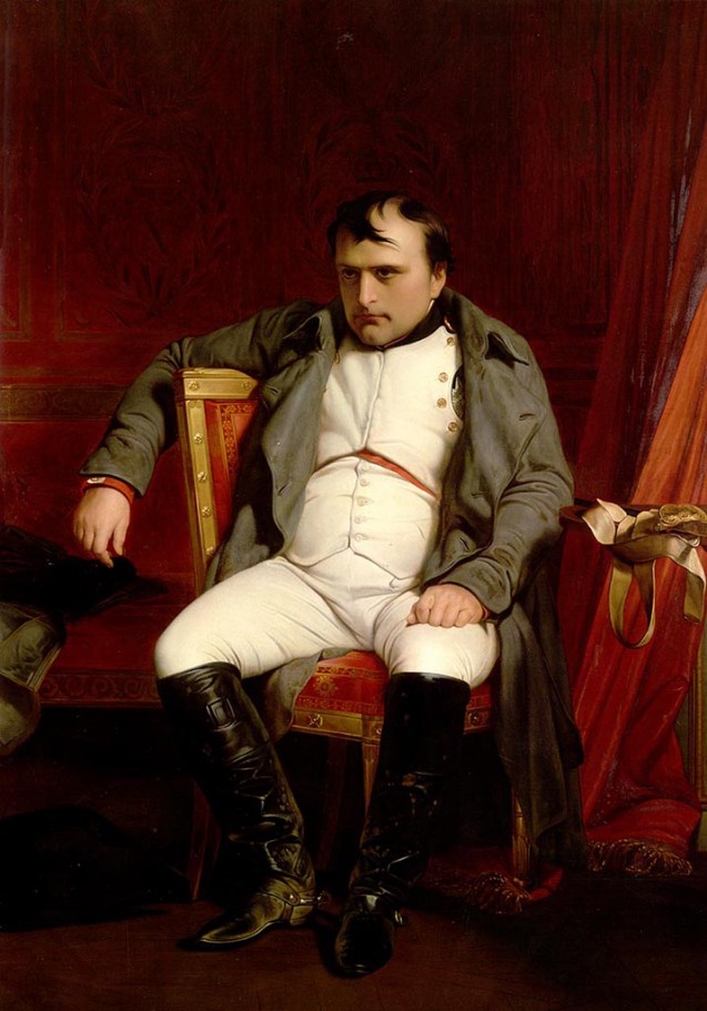 Napoleon sitting Blank Meme Template