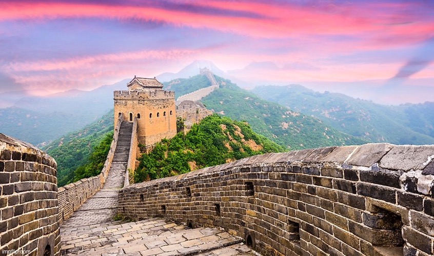 Great Wall of China | image tagged in china,great wall | made w/ Imgflip meme maker