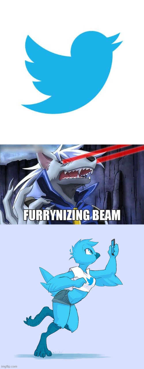 *Tweet* | image tagged in twitter birds says,furrynizing beam,memes,twitter,funny,furry | made w/ Imgflip meme maker