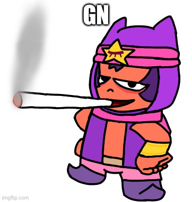 Sandy smokes a fat blunt | GN | image tagged in sandy smokes a fat blunt | made w/ Imgflip meme maker