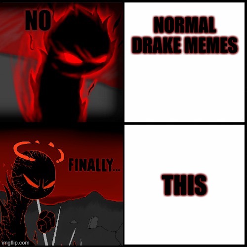 NORMAL DRAKE MEMES; THIS | image tagged in auditor drake | made w/ Imgflip meme maker