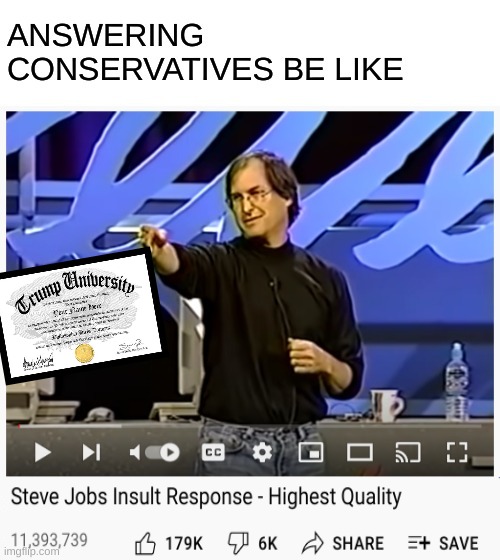 oh politics stream... | image tagged in steve jobs,conservative logic,stupid people,it came from the comments,imgflip community,politics stream | made w/ Imgflip meme maker