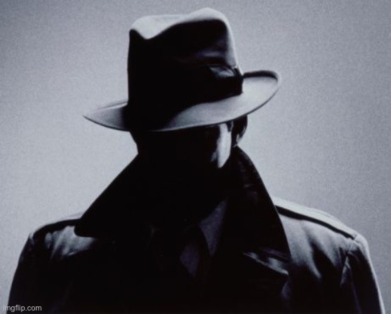 Start a: I am the spy chain | image tagged in spy silhouette | made w/ Imgflip meme maker