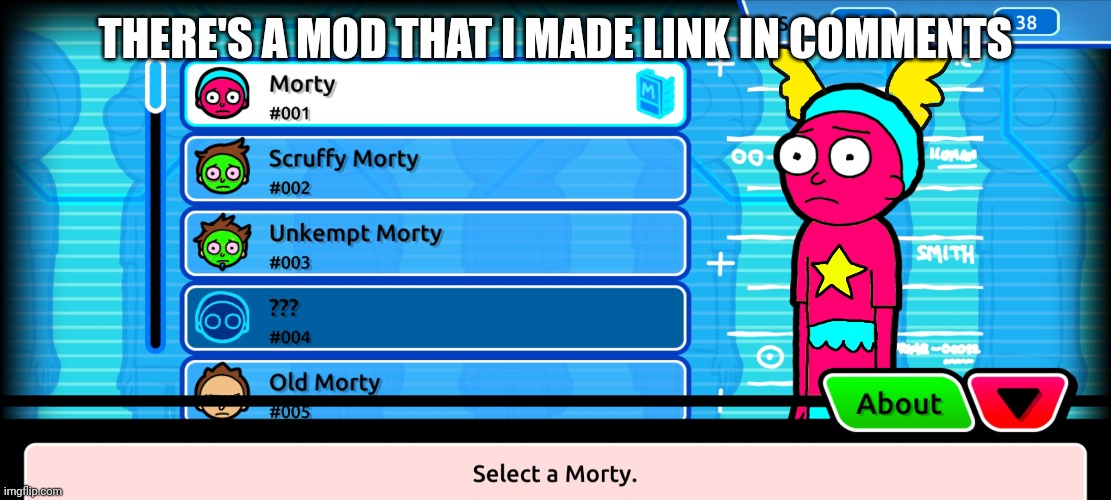 Check it out! | THERE'S A MOD THAT I MADE LINK IN COMMENTS | made w/ Imgflip meme maker