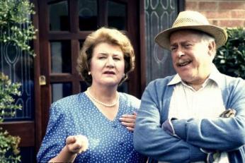 Hyacinth and Richard Bucket Blank Meme Template