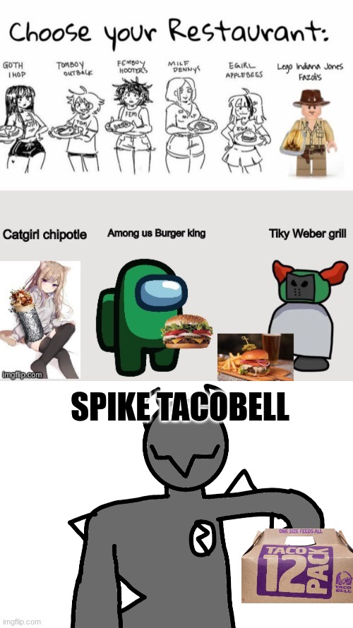 SPIKE TACOBELL | made w/ Imgflip meme maker