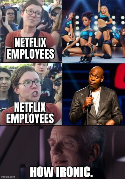 HOW IRONIC. | image tagged in palpatine ironic,memes | made w/ Imgflip meme maker