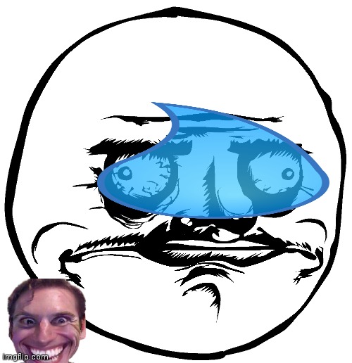*cries about it* (Idiot note: abobus) | image tagged in me gusta man | made w/ Imgflip meme maker