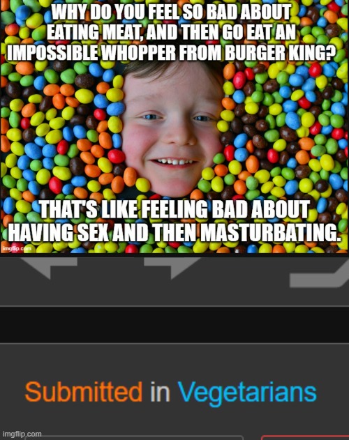is there a legitimate vegan stream on here? | image tagged in funny | made w/ Imgflip meme maker