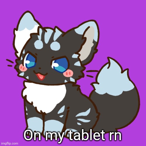 Can someone invite me to the msmg hangouts thing pls | On my tablet rn | image tagged in fallen cat edition | made w/ Imgflip meme maker