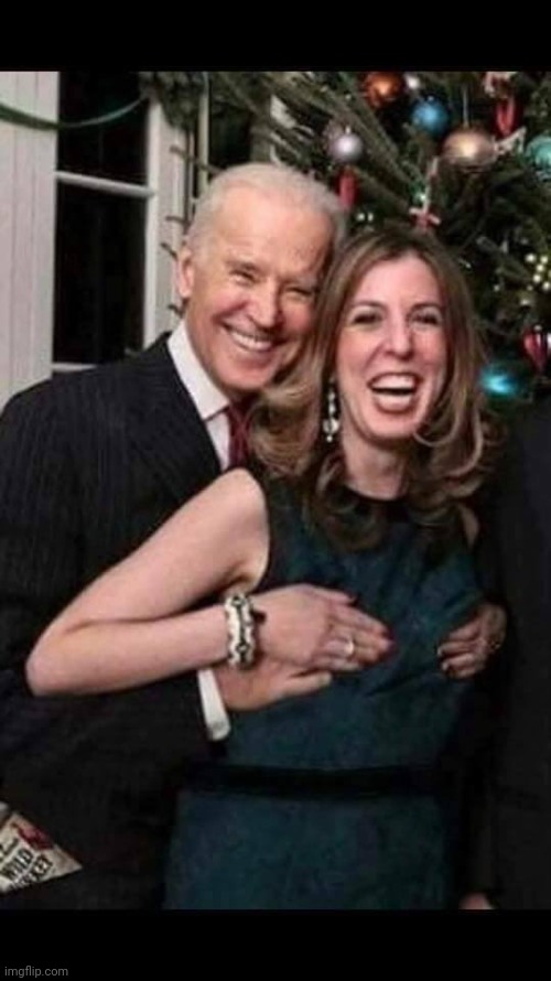 image tagged in biden gropes boobies | made w/ Imgflip meme maker