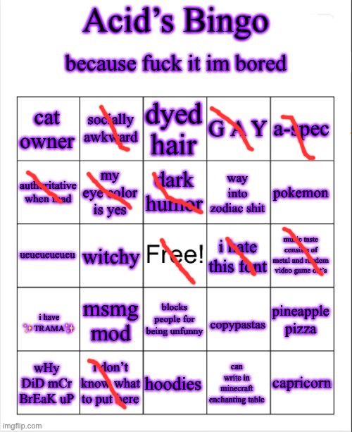 No bingo | made w/ Imgflip meme maker