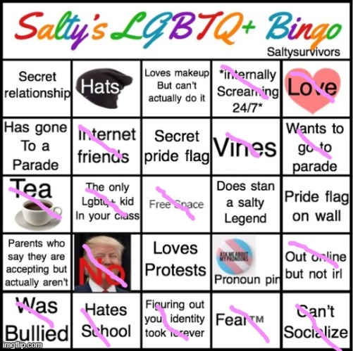 hmm | image tagged in the pride bingo | made w/ Imgflip meme maker