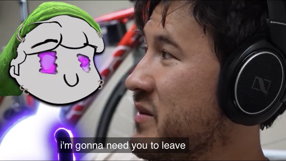 Markiplier im gonna need you to leave Blank Meme Template