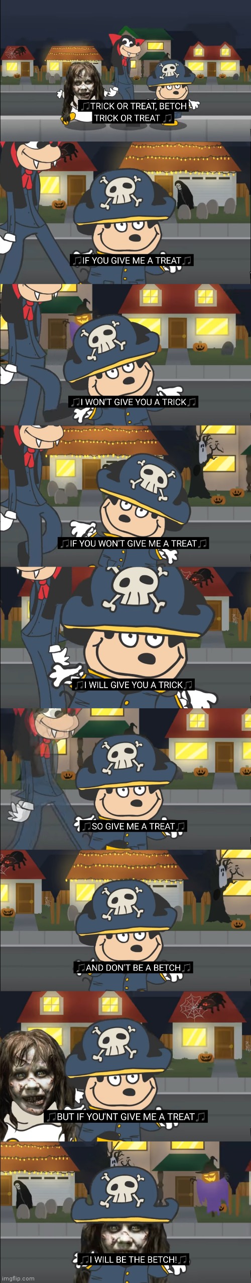 Mokey's Halloween song | made w/ Imgflip meme maker
