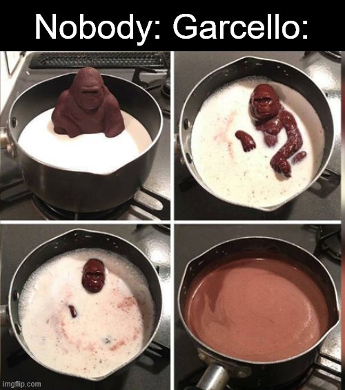 ah ooh ah eeh ooh | Nobody: Garcello: | image tagged in hey kid i don't have much time,garcello | made w/ Imgflip meme maker