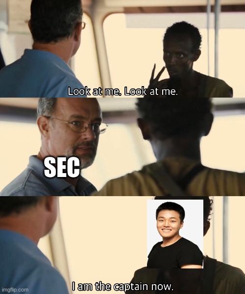 Do Kwon Suing the SEC after they served him | SEC | image tagged in lunatic | made w/ Imgflip meme maker