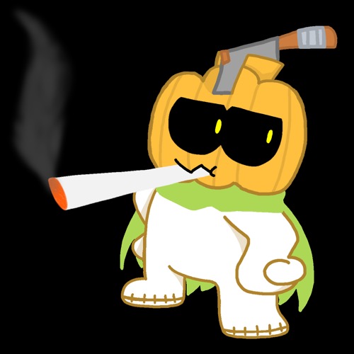 Pumpkinmon smoking a fat blunt | image tagged in pumpkinmon smoking a fat blunt | made w/ Imgflip meme maker