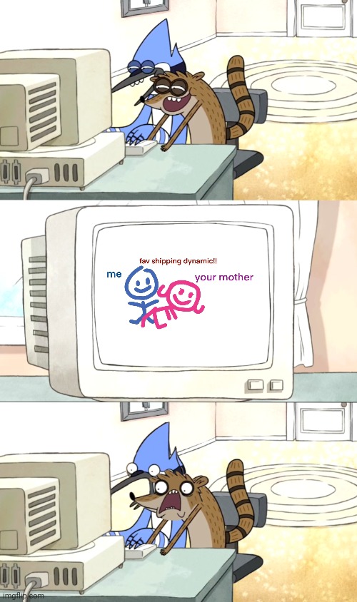 Moredecai and Rigby surfing the web | image tagged in moredecai and rigby surfing the web,regular show,memes,meme,funny memes | made w/ Imgflip meme maker