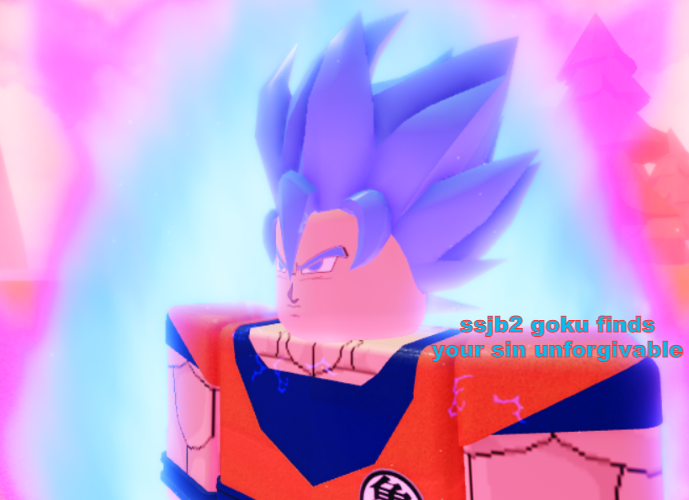 ssjb2 goku Blank Meme Template