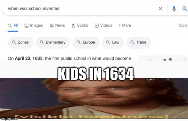 why | KIDS IN 1634 | image tagged in why | made w/ Imgflip meme maker