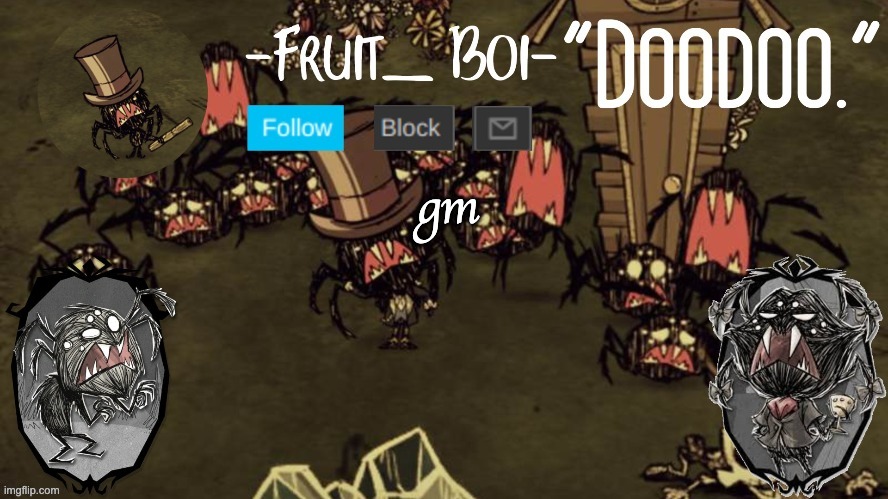 hello folks | gm | image tagged in webber announcement made by the-goth-chicken | made w/ Imgflip meme maker