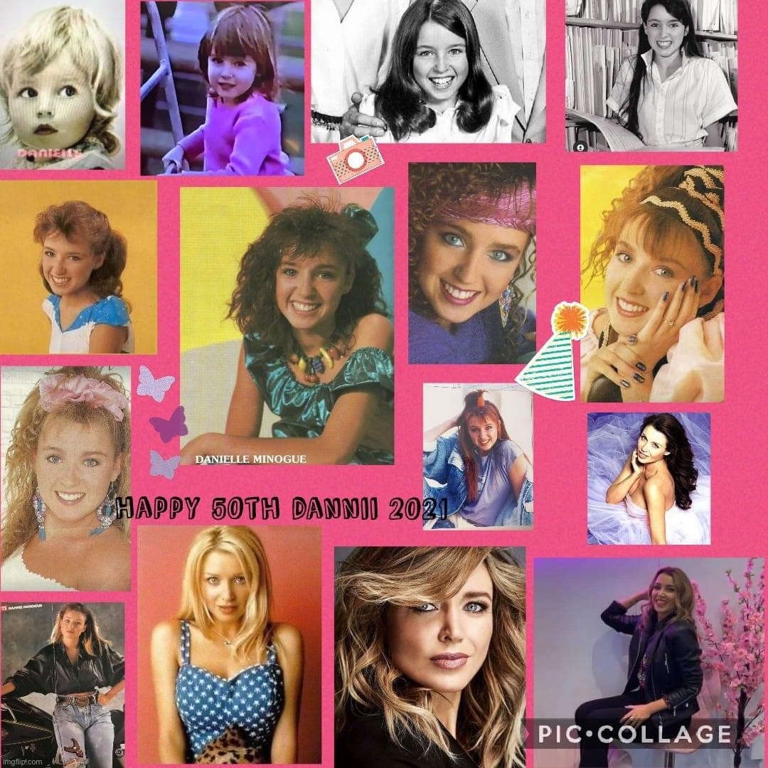 Dannii birthday collage | image tagged in dannii birthday collage | made w/ Imgflip meme maker