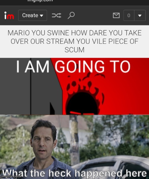 image tagged in antman what the heck happened here | made w/ Imgflip meme maker