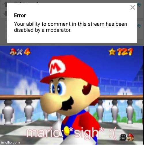image tagged in mario sigh | made w/ Imgflip meme maker