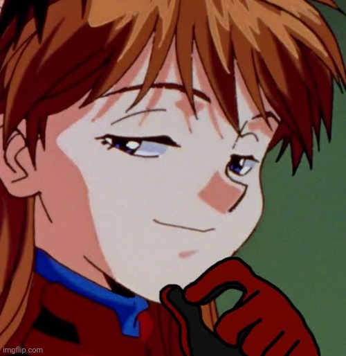 Asuka Smug | image tagged in asuka smug | made w/ Imgflip meme maker