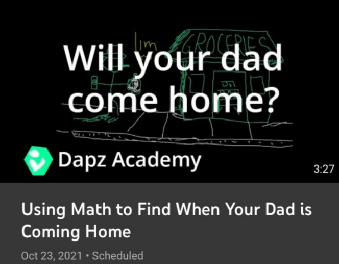 High Quality when will your dad come home Blank Meme Template