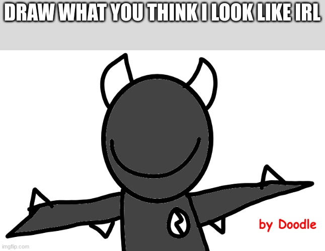 DRAW WHAT YOU THINK I LOOK LIKE IRL | made w/ Imgflip meme maker