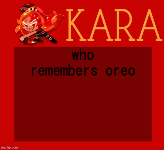 j | who remembers oreo | image tagged in j | made w/ Imgflip meme maker