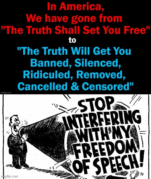Free Speech Isn't Free -- Fight for It! | image tagged in politics,liberals vs conservatives,freedom of speech,censorship,the truth | made w/ Imgflip meme maker