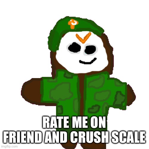 David cookie | RATE ME ON FRIEND AND CRUSH SCALE | image tagged in david cookie | made w/ Imgflip meme maker
