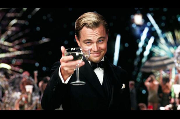 High Quality Leonardo DiCaprio Great Gatsby Blank Meme Template