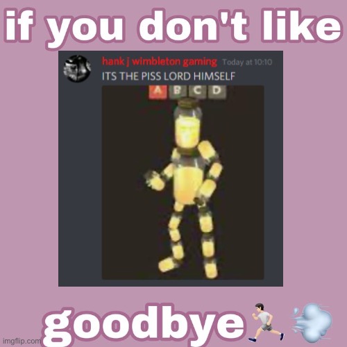 My religion is Pisslord | made w/ Imgflip meme maker
