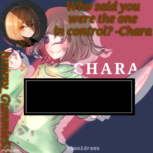 High Quality Jummy's Chara Temp Blank Meme Template