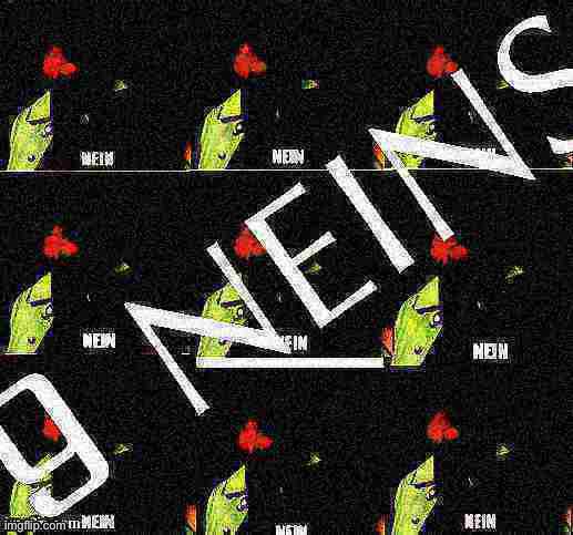 9 neins deep-fried 3 | image tagged in 9 neins deep-fried 3 | made w/ Imgflip meme maker