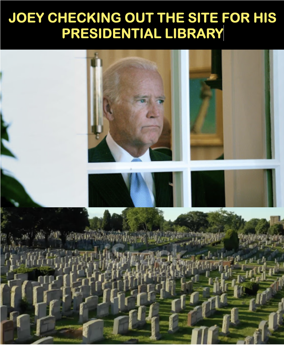 Biden's Presidential Library Blank Meme Template