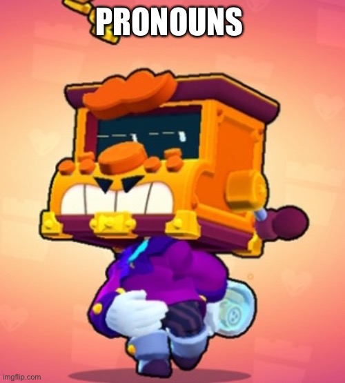 I bring up pronouns. Cry about it. | PRONOUNS | image tagged in damn edgar kick griff in the nut that s gonna leave a mark | made w/ Imgflip meme maker