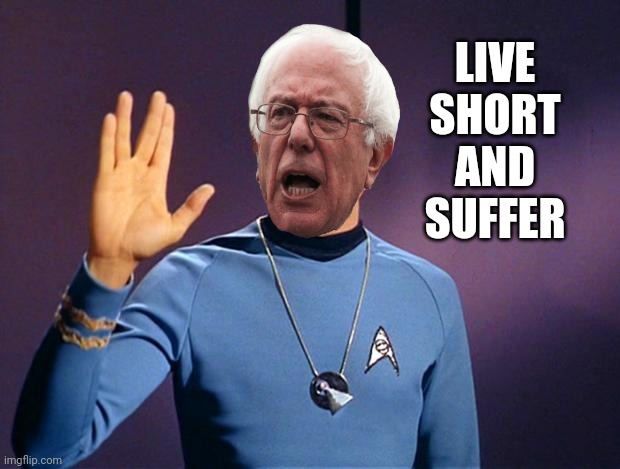 spock live long and prosper | LIVE SHORT AND SUFFER | image tagged in spock live long and prosper | made w/ Imgflip meme maker