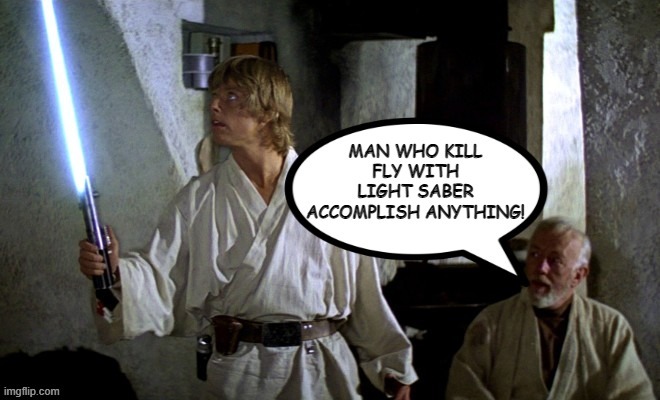 Thank You Miyagi-wan | image tagged in star wars | made w/ Imgflip meme maker