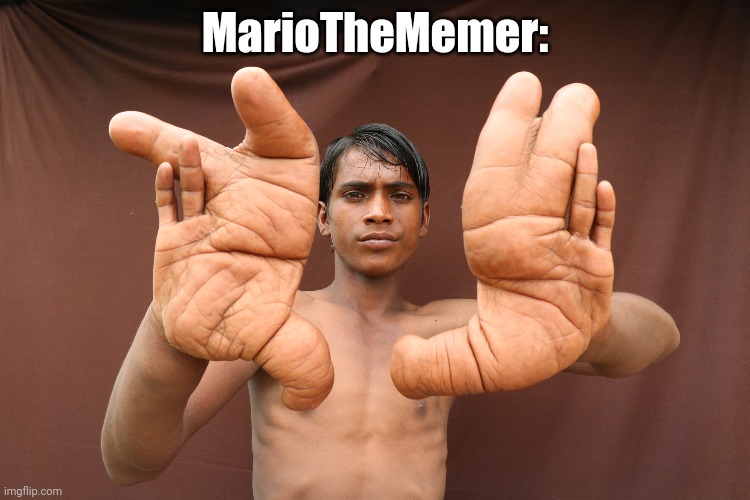 MarioTheMemer: | made w/ Imgflip meme maker